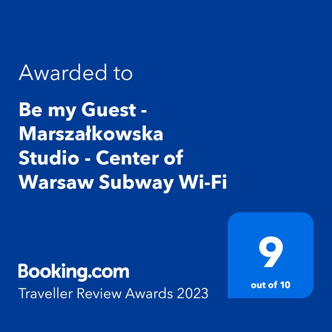 Be My Guest - Marszalkowska Studio - Center Of Warsaw Subway Wi-Fi Breakfast Esterno foto